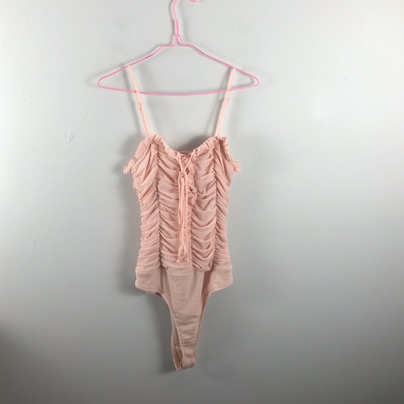 Forever 21 Tops - Forever 21 | ruched ruffle bodysuit